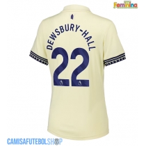 Camisa de time de futebol Everton Kiernan Dewsbury-Hall #22 Replicas 2º Equipamento Feminina 2025-26 Manga Curta